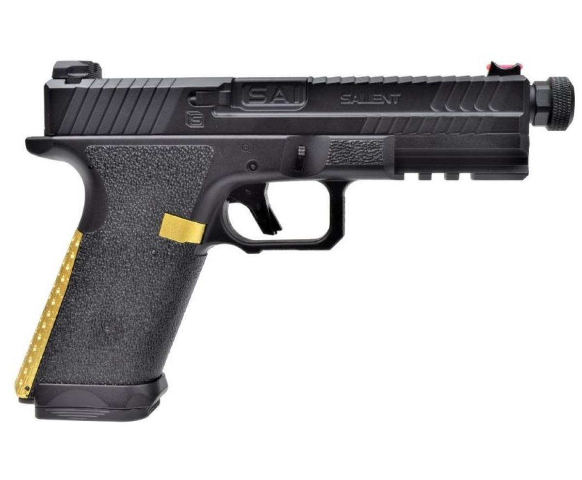 Cyma CM135 "SAI BLU" Black/Gold Pistole 0,5 Joule AEP